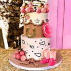 JeVenis Cowgirl Cake Topper – Western Birthday Decorations
