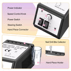 Jiasheng Professional Nail Drill – 30000rpm Efile for Acrylic & Gel