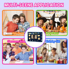 JIMMIDDA Invisible Ink Pen Spy Game – 24Pcs Kids Party Favors with UV Light Pens & Black Notebooks