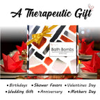 Joanne Arden Organics Bath Bomb Gift Set – 50 Individually Wrapped, Organic & Sulfate-Free
