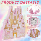 Princess Castle Pinata – Pink Castle Pinata with Bat & Blindfold | JOARHONAL