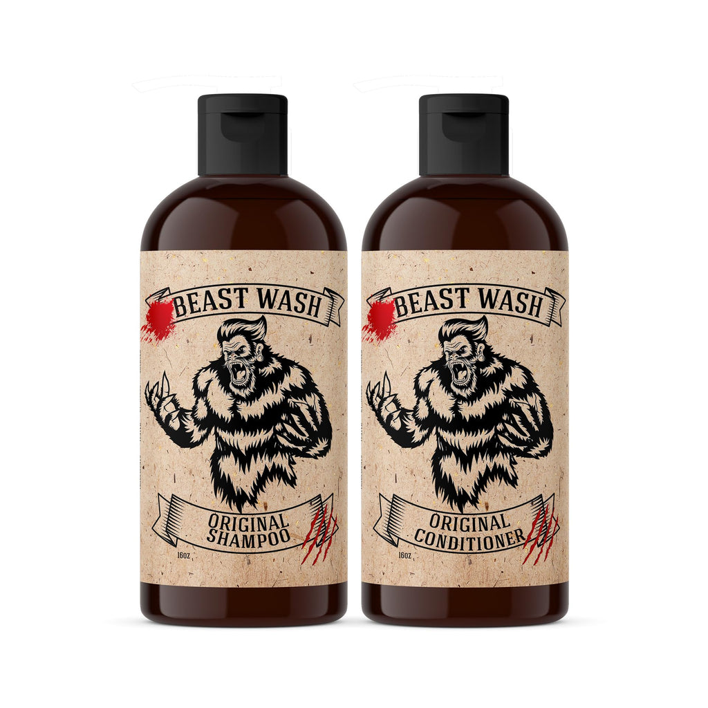 Johnny Slicks Haarpflege-Set – Bio-Shampoo & Conditioner für hydratisiertes Haar