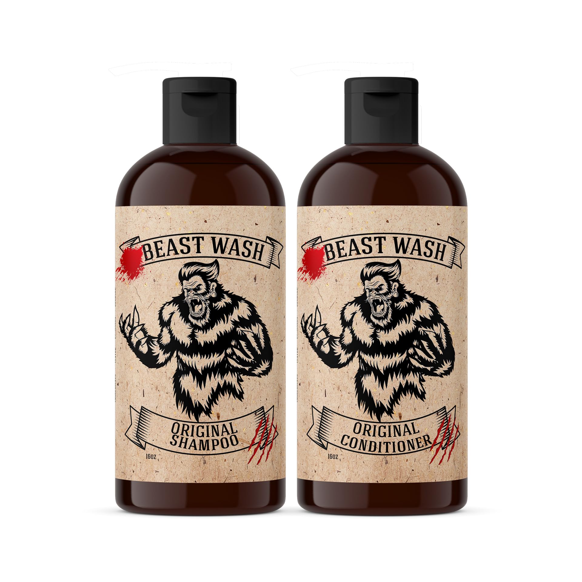 Johnny Slicks Haarpflege-Set – Bio-Shampoo & Conditioner für hydratisiertes Haar