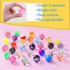 JOICEE 30Pcs Bouncy Balls – 9 Styles 30mm Set with Storage Bag | Kids Party Favors & Classroom Prizes