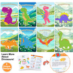 JOTIKO 24-Pack Dinosaur Paint Kits – Kids Party Favors, Gifts & Classroom Crafts