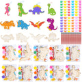 JOTIKO 24-Pack Dinosaur Paint Kits – Kids Party Favors, Gifts & Classroom Crafts