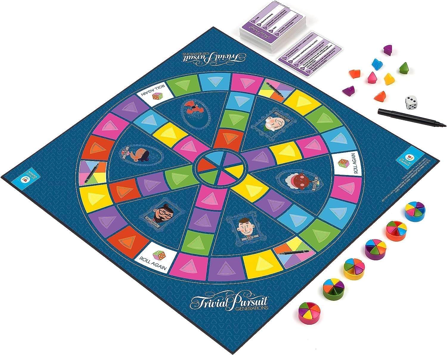 Joy for All Trivial Pursuit Generations – Senior Trivia Game with Large Print Cards | JOY FOR ALL