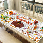 JOYGATHER Thanksgiving Coloring Tablecloth – Giant 30x72 Inch for Kids