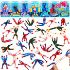 JOYIN 28-Pack Valentine Ninja Sticky Man with Cards – Classroom Gifts & Party Favors
