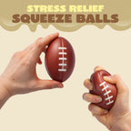 JOYIN 16 Pack Mini Football Foam Stress Balls – Kids Party Favors & Stress Relief Toys