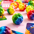JOYIN 30 Pcs Valentine Bouncy Balls with Cards – Space-Themed Classroom Prizes & Party Favors