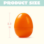 JOYIN 300Pcs Easter Eggs – 2.3" Fillable Plastic Eggs with 6 Golden Eggs for Easter Hunts & Party Decor