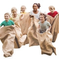 JOYIN 6-Pack Burlap Sack Race Bags - 39x25in for Outdoor Games