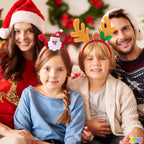 JOYIN 12 Packs Christmas Headbands – Assorted Holiday Party Accessories