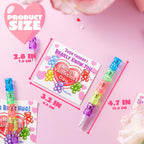 JOYIN 28PCS Valentines Day Bear Pencils & Cards — Classroom Exchange & Party Favors
