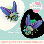 JOYIN 12 Pcs Prefilled Easter Eggs with 3D Printed Insects – Party Favors, Easter Basket Stuffers, Classroom Prizes