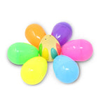 JOYIN 300Pcs Easter Eggs – 2.3" Fillable Plastic Eggs with 6 Golden Eggs for Easter Hunts & Party Decor