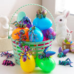 JOYIN 12 Pcs Prefilled Easter Eggs with 3D Printed Insects – Party Favors, Easter Basket Stuffers, Classroom Prizes