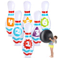JOYIN Giant Inflatable Bowling Set – Fun Family Party Game (Kids & Adults)
