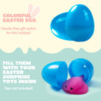 JOYIN 300Pcs Easter Eggs – 2.3" Fillable Plastic Eggs with 6 Golden Eggs for Easter Hunts & Party Decor