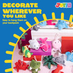 JOYIN 24 Pcs Mini Sea Animal Plush Toys – 3-Inch Stuffed Sea Creatures for Party Favors, Pinata Fillers & Goodie Bags