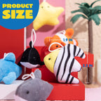 JOYIN 24 Pcs Mini Sea Animal Plush Toys – 3-Inch Stuffed Sea Creatures for Party Favors, Pinata Fillers & Goodie Bags