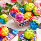 JOYIN 30 Pcs Valentine Bouncy Balls with Cards – Space-Themed Classroom Prizes & Party Favors