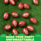 JOYIN 16 Pack Mini Football Foam Stress Balls – Kids Party Favors & Stress Relief Toys