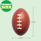JOYIN 16 Pack Mini Football Foam Stress Balls – Kids Party Favors & Stress Relief Toys