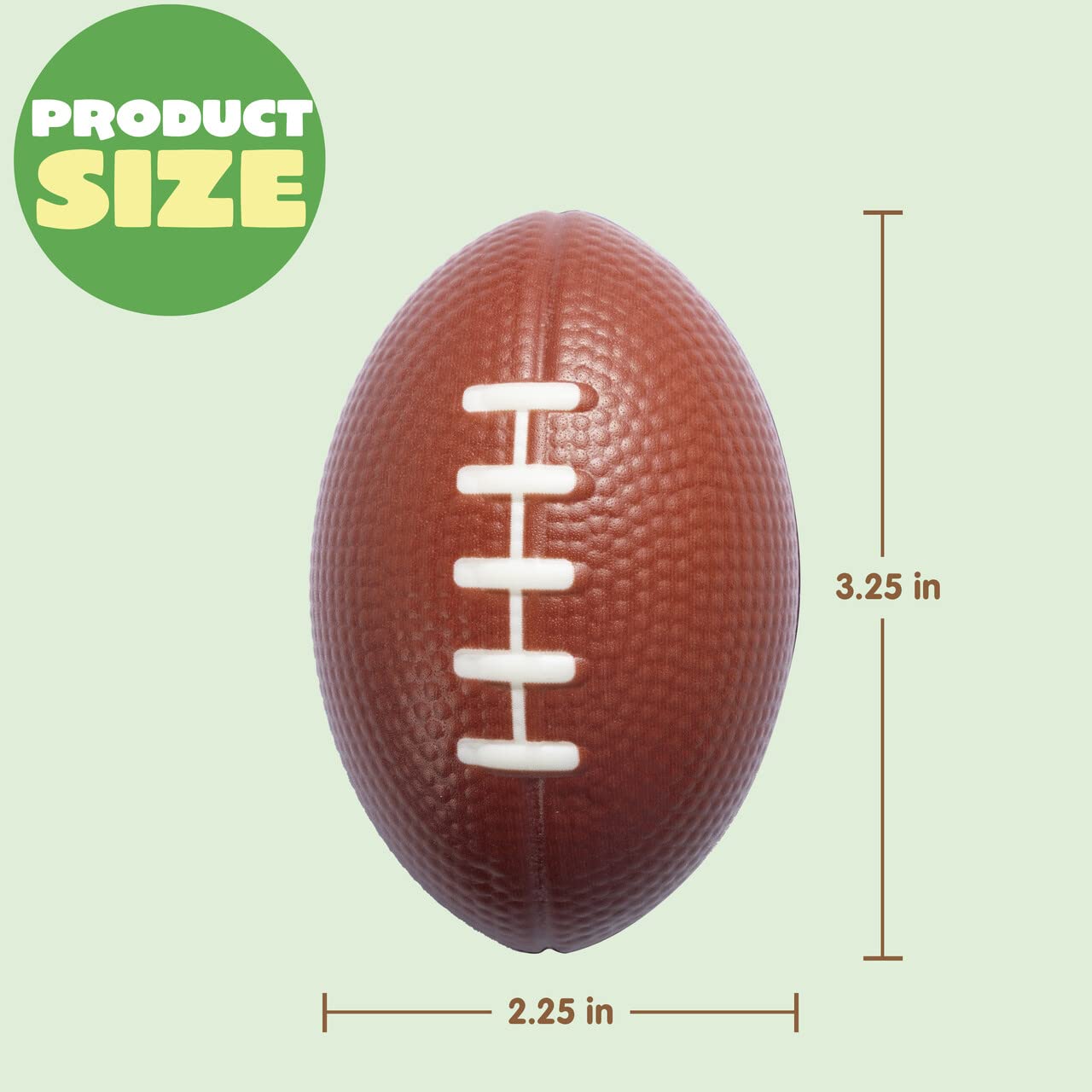 JOYIN 16 Pack Mini Football Foam Stress Balls – Kids Party Favors & Stress Relief Toys