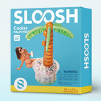 JOYIN 60in Inflatable Palm Tree Cooler – Beach Theme Decor, Pool Party Supplies, Luau
