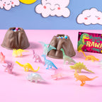 JOYIN 28 Packs Valentines Dinosaur Toys Glow in the Dark with Greeting Cards — Party Favors and Classroom Prizes