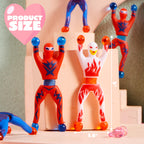 JOYIN 28-Pack Valentine Ninja Sticky Man with Cards – Classroom Gifts & Party Favors