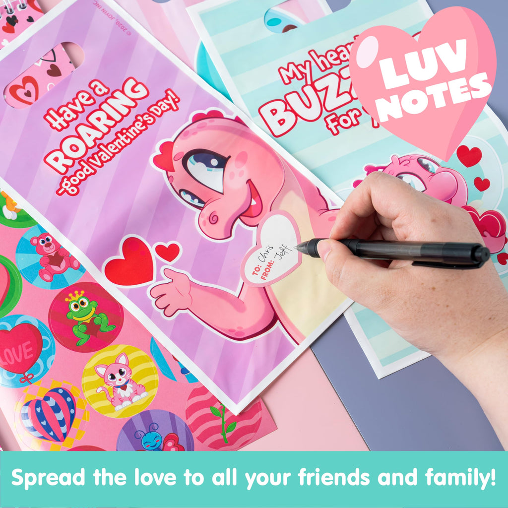 JOYIN 28-Pack Valentines Day Stationery Gifts for Kids | Party Favors & Classroom Prizes