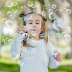JOYYPOP 24 Pack Mini Mermaid Bubble Wands – Kids Party Favors & Bubble Toys