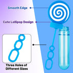 JOYYPOP 24 Pack Mini Bubble Wands – 4 Colors for Kids Party Favors
