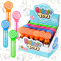 JOYYPOP 24 Pack Mini Bubble Wands – 4 Colors for Kids Party Favors