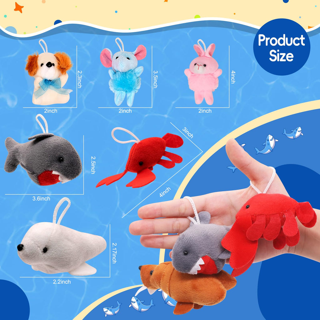 JoyRapt 48 Pack Valentines Day Small Stuffed Animals – Party Favors & Easter Basket Stuffers (2.3/2.5/3.5 inches)
