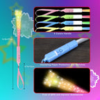 JSronms 24 Pcs Fiber Optic Wands – Glow LED Party Favors for Weddings & Events