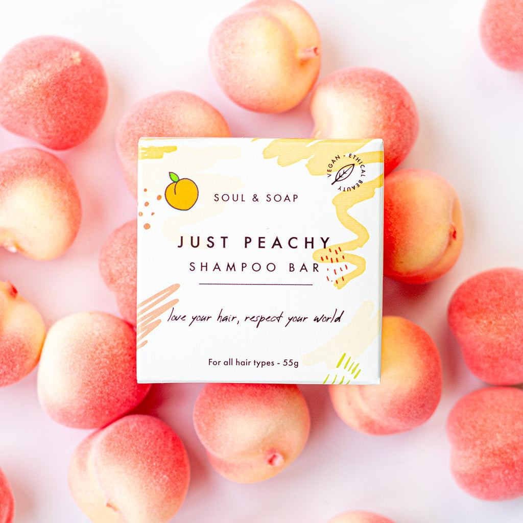 Just Peachy Festes Shampoo für alle Haartypen