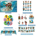 JYHFY Moana Birthday Party Supplies – Banner, Backdrop, Balloons & More