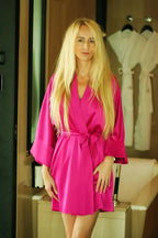Kalimo comfortable cut bathrobe