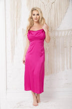 Kalimo high-quality satin, resembling silk nightgown