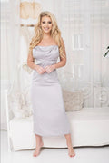 Kalimo high-quality satin, resembling silk nightgown