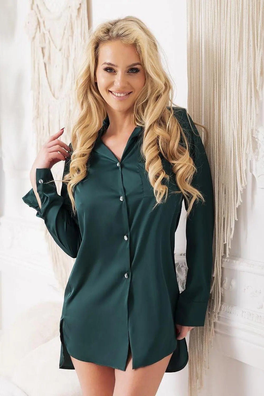 Kalimo soft satin nightgown