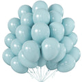 KALOR 10-Inch Retro Mist Blue Balloons – 100 Pcs Latex Party Decorations