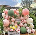 KALOR 10-Inch Pastel Pink Balloons - 100 Pcs Latex Party Balloons for Birthdays & Events