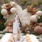 KALOR 10-Inch Beige Latex Balloons – 100 Pack for Parties & Events