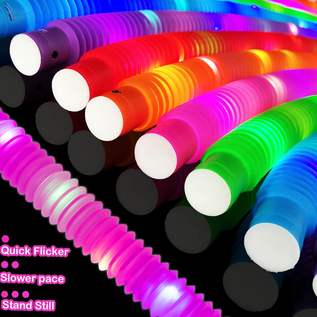Kannove 24-Pack Glow Sticks Party Favors for Kids – Bracelets & Necklaces