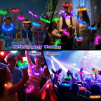 Kannove 24-Pack Glow Sticks Party Favors for Kids – Bracelets & Necklaces